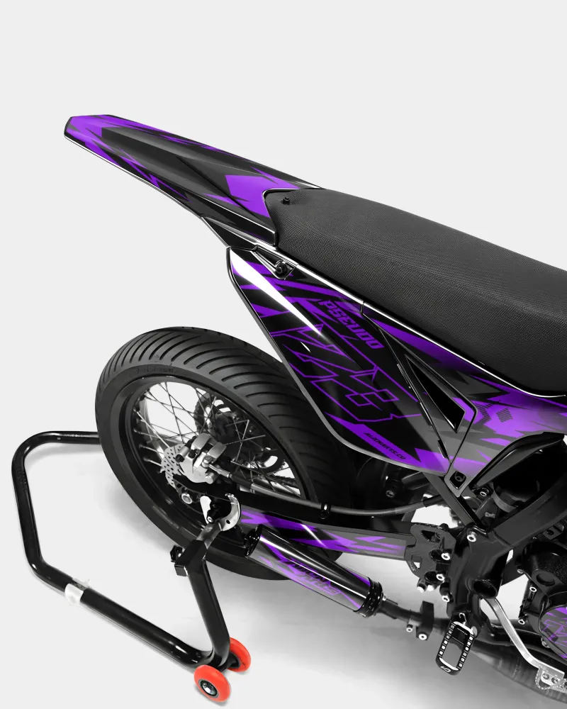 VIREO - Decoratieset SHERCO 50cc - Paars