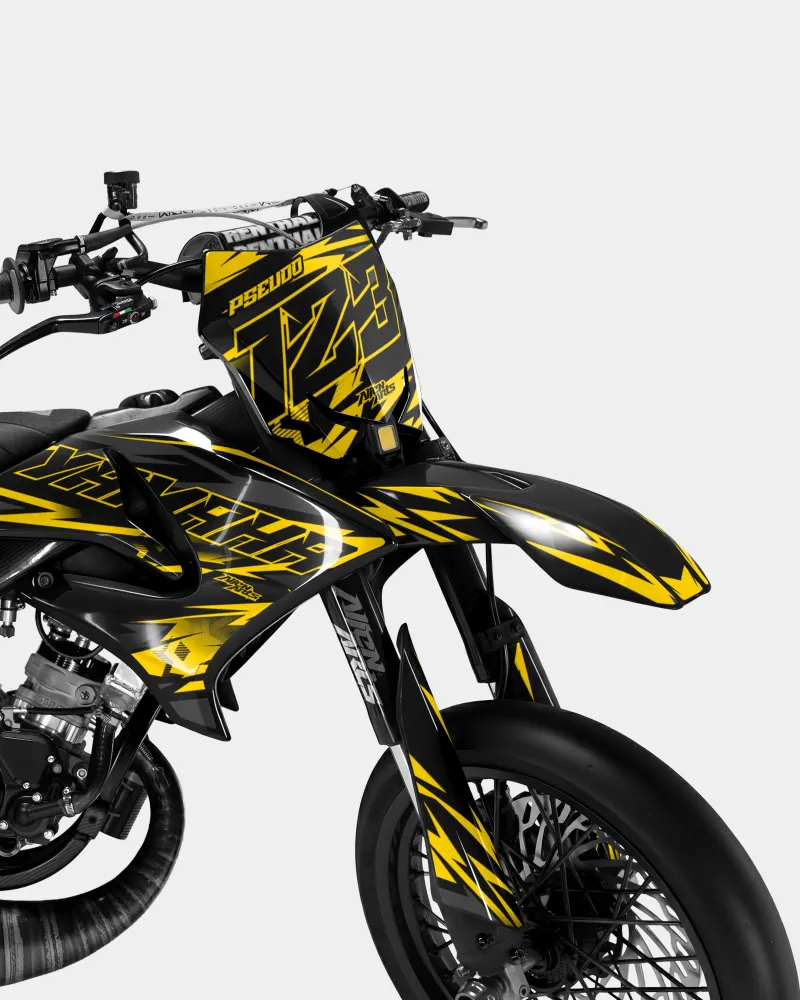 VIREO - Decoratieset YAMAHA DT 50cc - Donkergeel