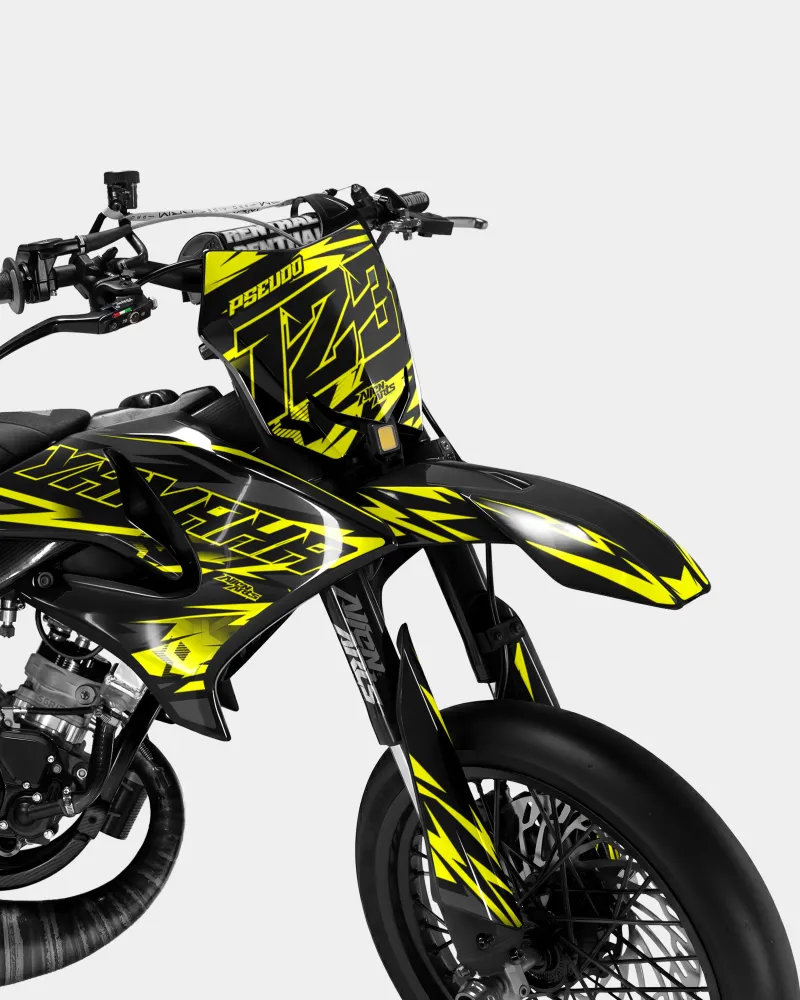 VIREO - Decoratieset YAMAHA DT 50cc - Geel