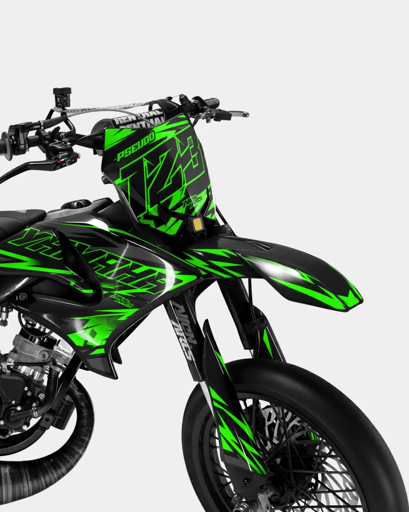VIREO - Decoratieset YAMAHA DT 50cc - Groen