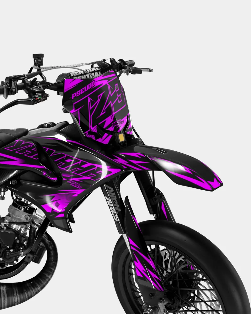 VIREO - Decoratieset YAMAHA DT 50cc - Roze