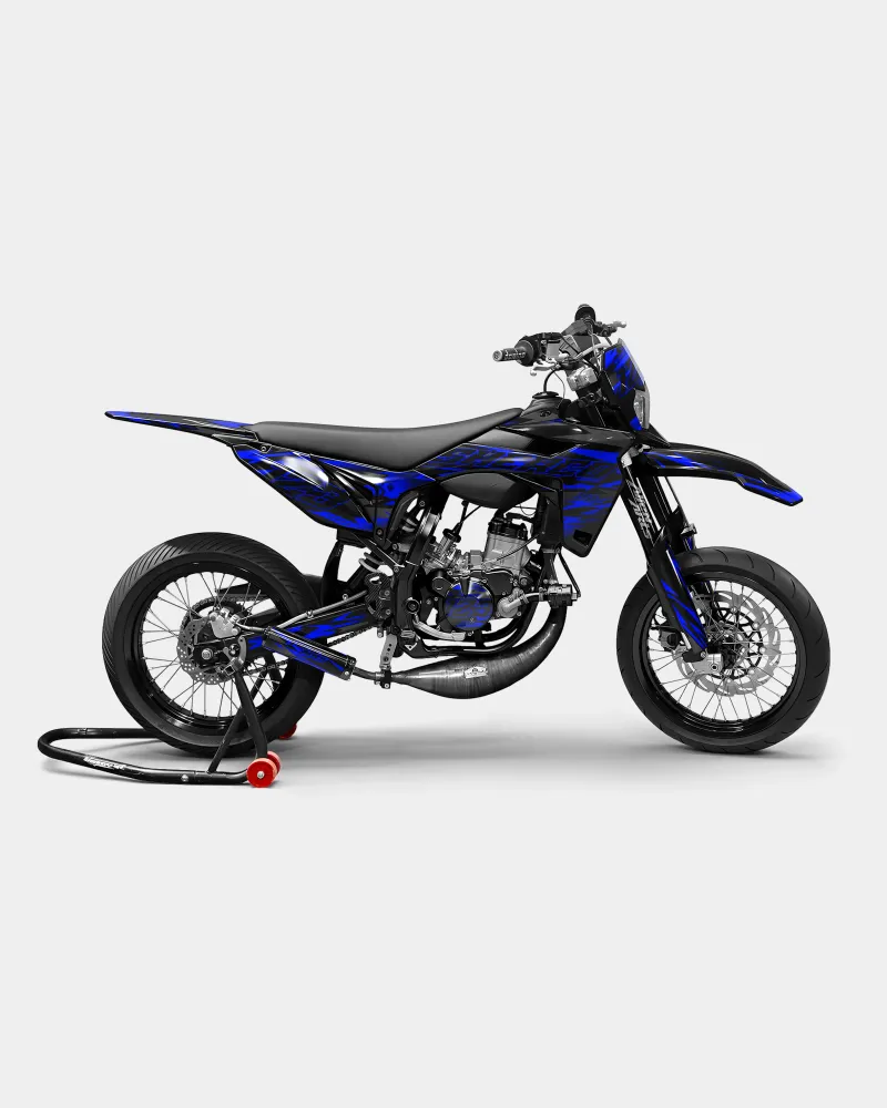 VIREO - SHERCO 50cc decoratieset - Donkerblauw