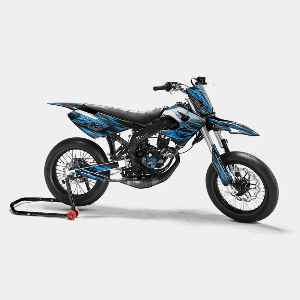 VITRA - Decoratieset DERBI 50cc - Blauw