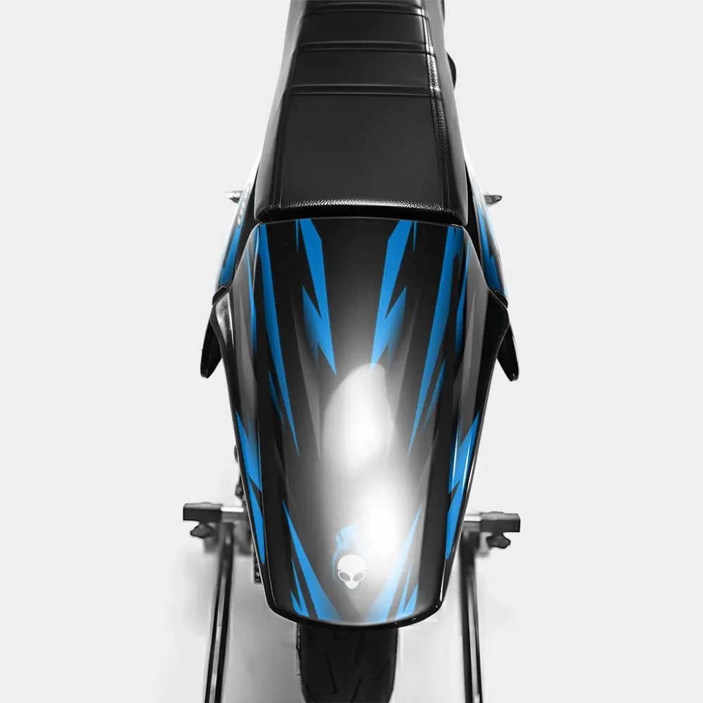 VITRA - Decoratieset DERBI 50cc - Blauw