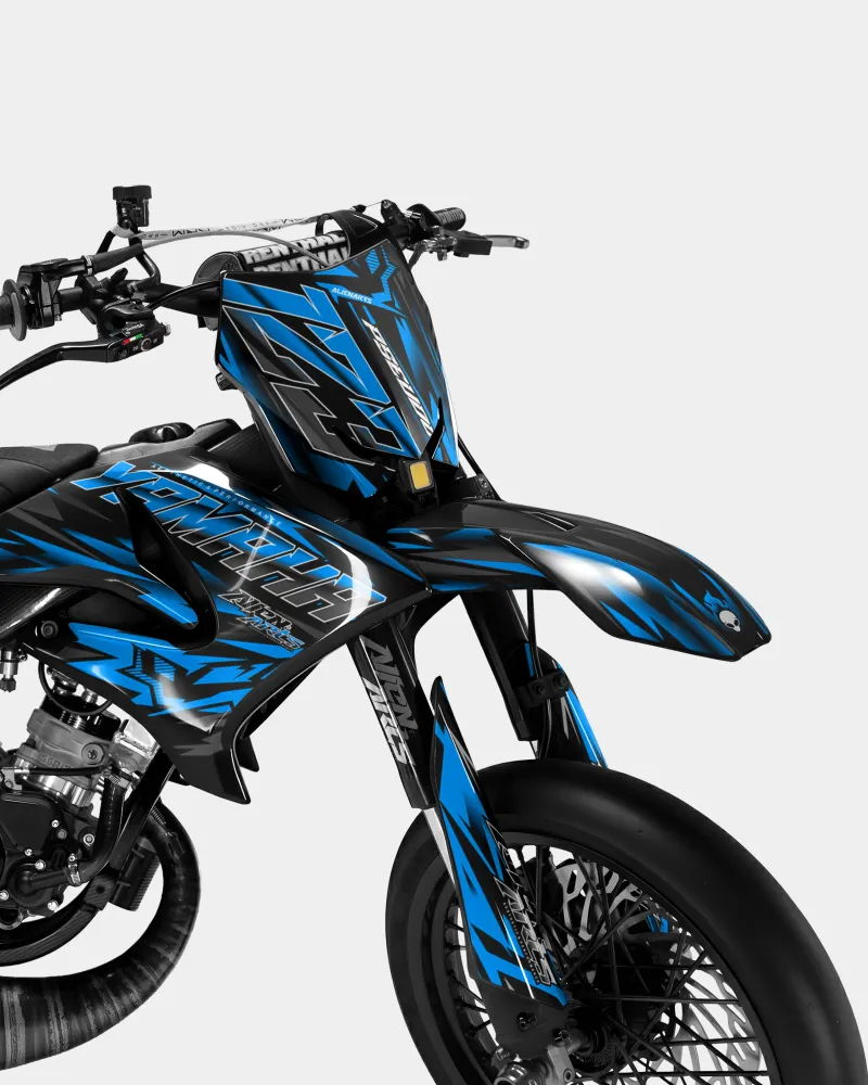 VITRA - Decoratieset YAMAHA DT 50cc - Blauw