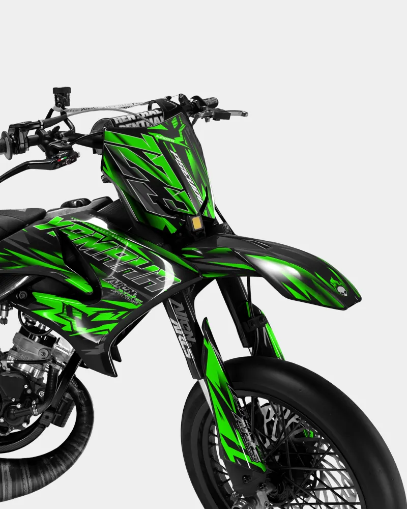 VITRA - Decoratieset YAMAHA DT 50cc - Groen
