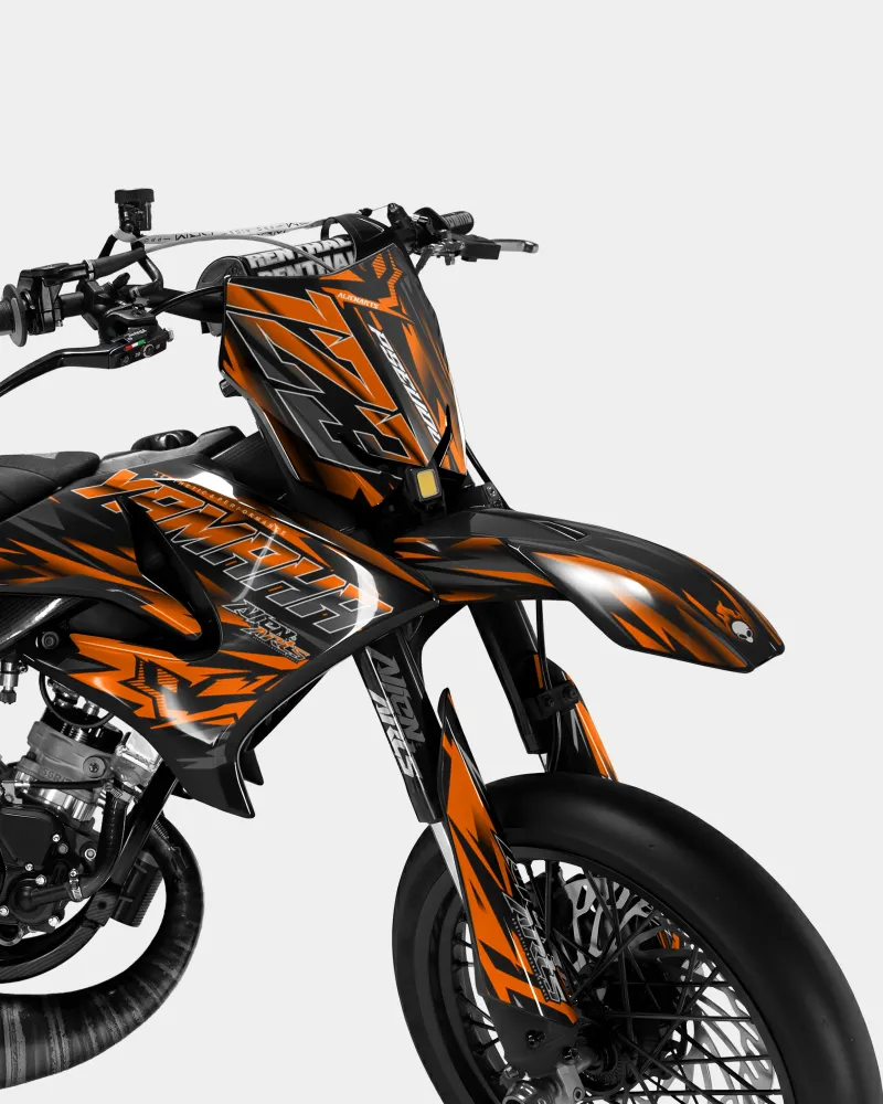 VITRA - Deco-set YAMAHA DT 50cc - Oranje