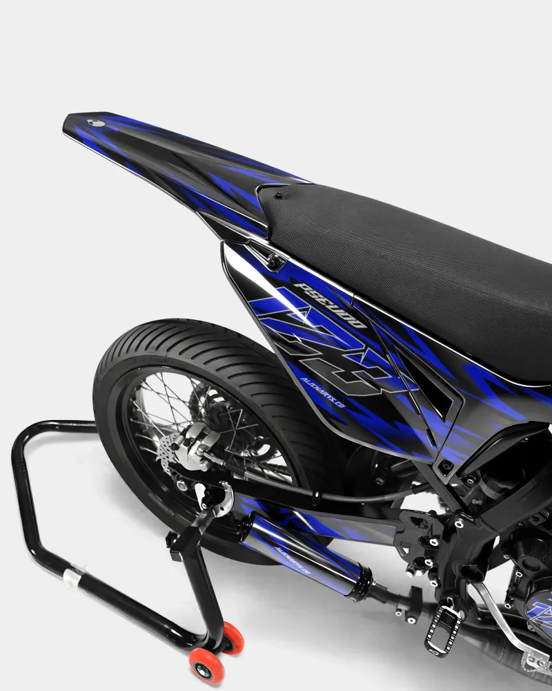 VITRA - SHERCO 50cc decoratieset - Donkerblauw