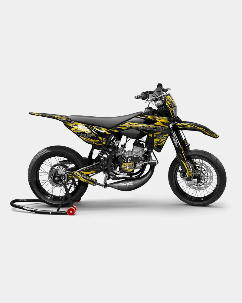 VITRA - SHERCO 50cc decoratieset - Donkergeel