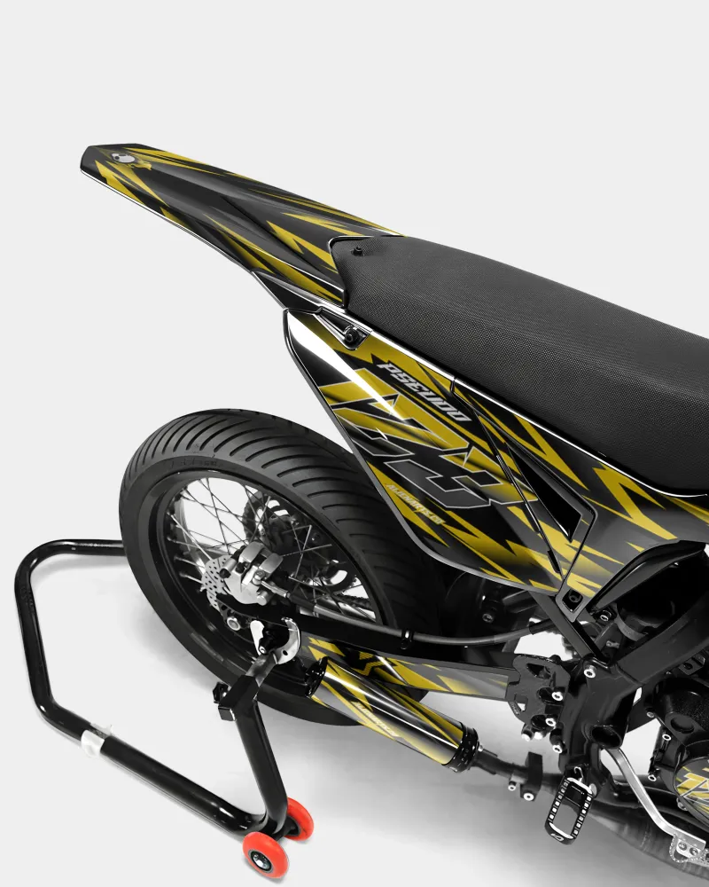 VITRA - SHERCO 50cc decoratieset - Donkergeel