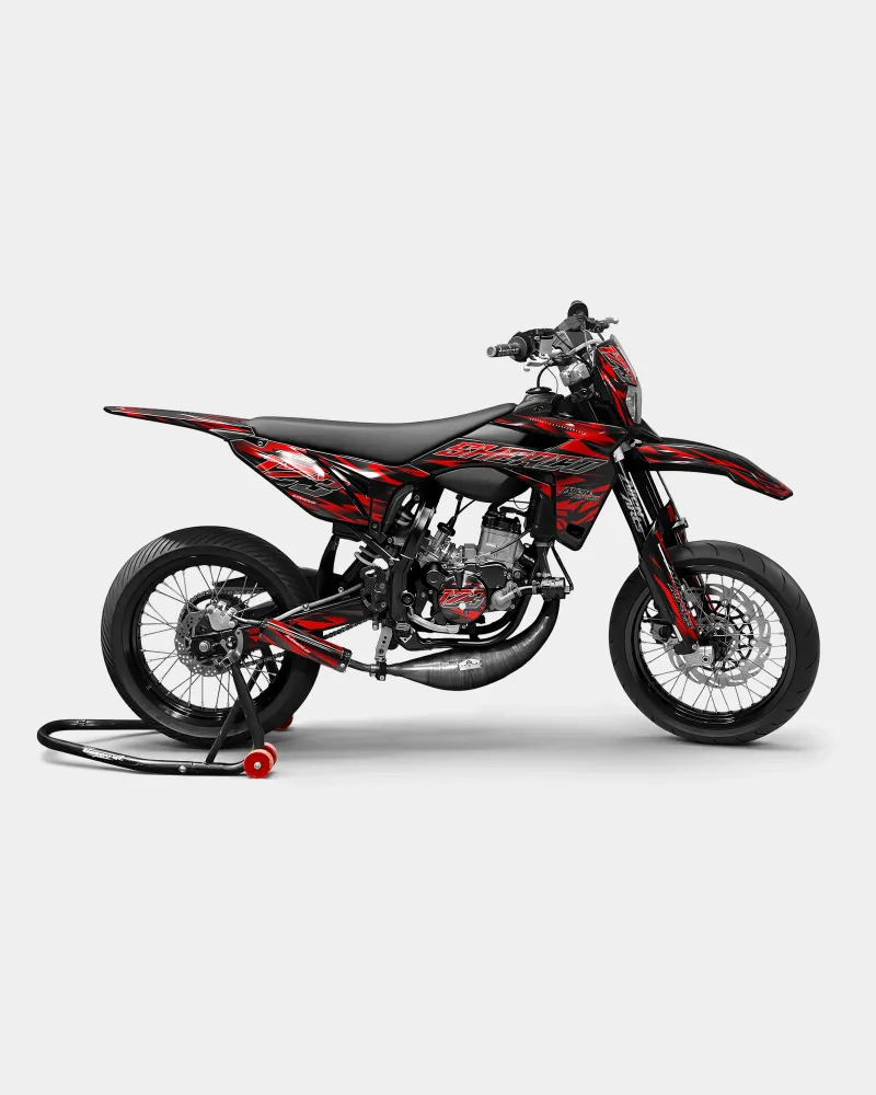 VITRA - SHERCO 50cc decoratieset - Rood
