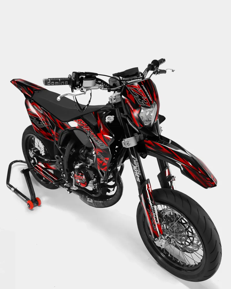 VITRA - SHERCO 50cc decoratieset - Rood