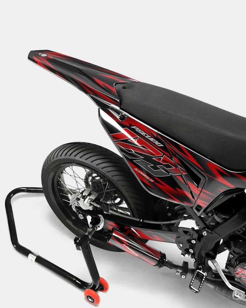 VITRA - SHERCO 50cc decoratieset - Rood