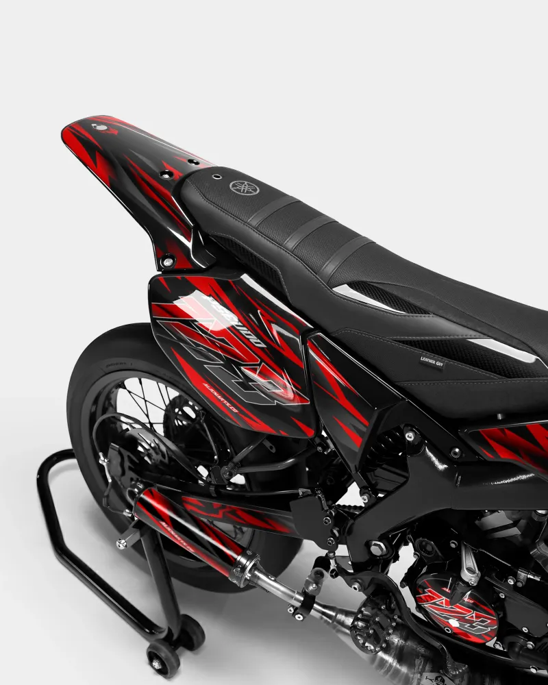 VITRA - YAMAHA DT 50cc decoratieset - Rood
