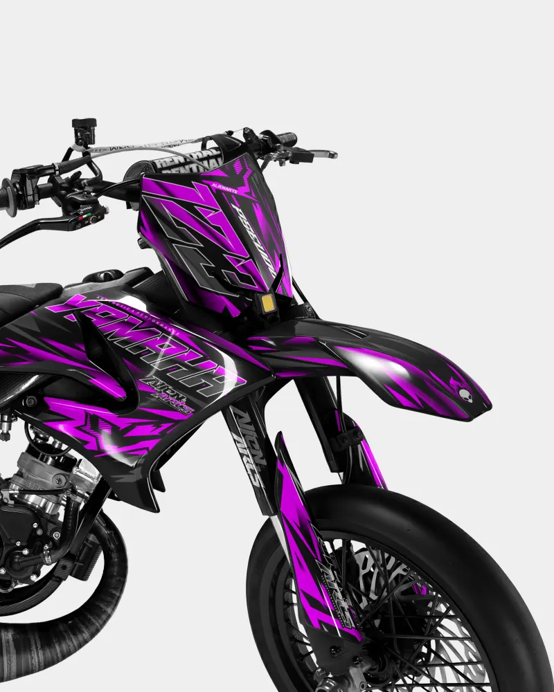 VITRA - YAMAHA DT 50cc decoratieset - Roze
