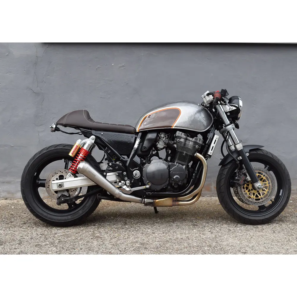 Vonk GP stijl roestvrij staal universele motorfiets Slip-On Muffler
