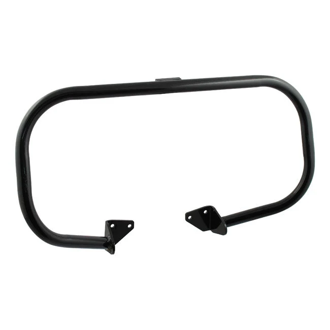 Voorste motorbeschermer zwart Dyna 06-17