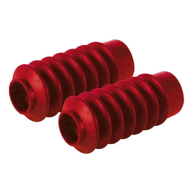 Vorklaarzen voor 41mm vorkbuizen Rood