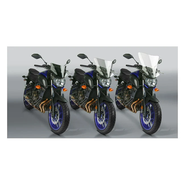 NC VStream+® Windscherm 9" Donker Yamaha MT-07 18-20