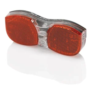 XLC bagagedrager LED batterijverlichtingsset incl. reflector