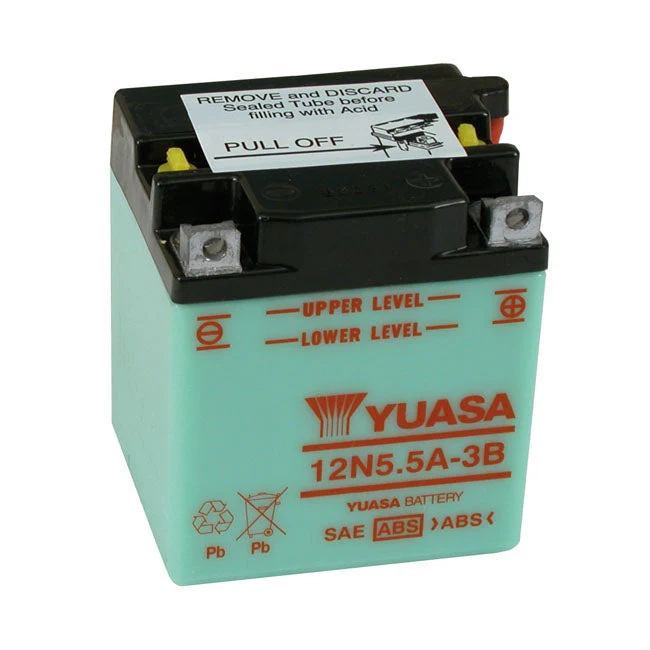 Yuasa 12N5.5A-3B 12V loodzuuraccu 5.5Ah 55CCA