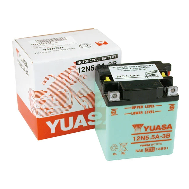 Yuasa 12N5.5A-3B 12V loodzuuraccu 5.5Ah 55CCA