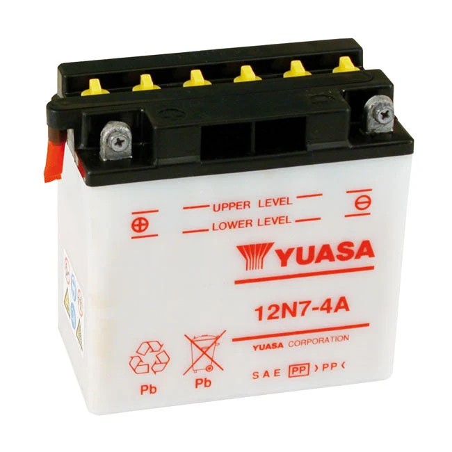 Yuasa 12N7-4A 12V loodzuuraccu 7Ah 70CCA