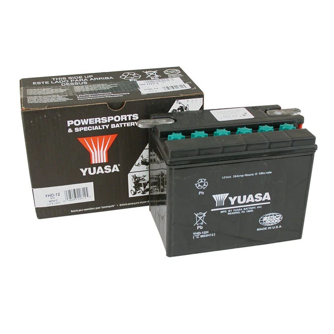 Yuasa 12V loodzuuraccu 28Ah 200CCA
