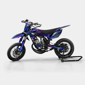 ZÉPHYR - Decoratieset BETA 50cc - Blauw Roze
