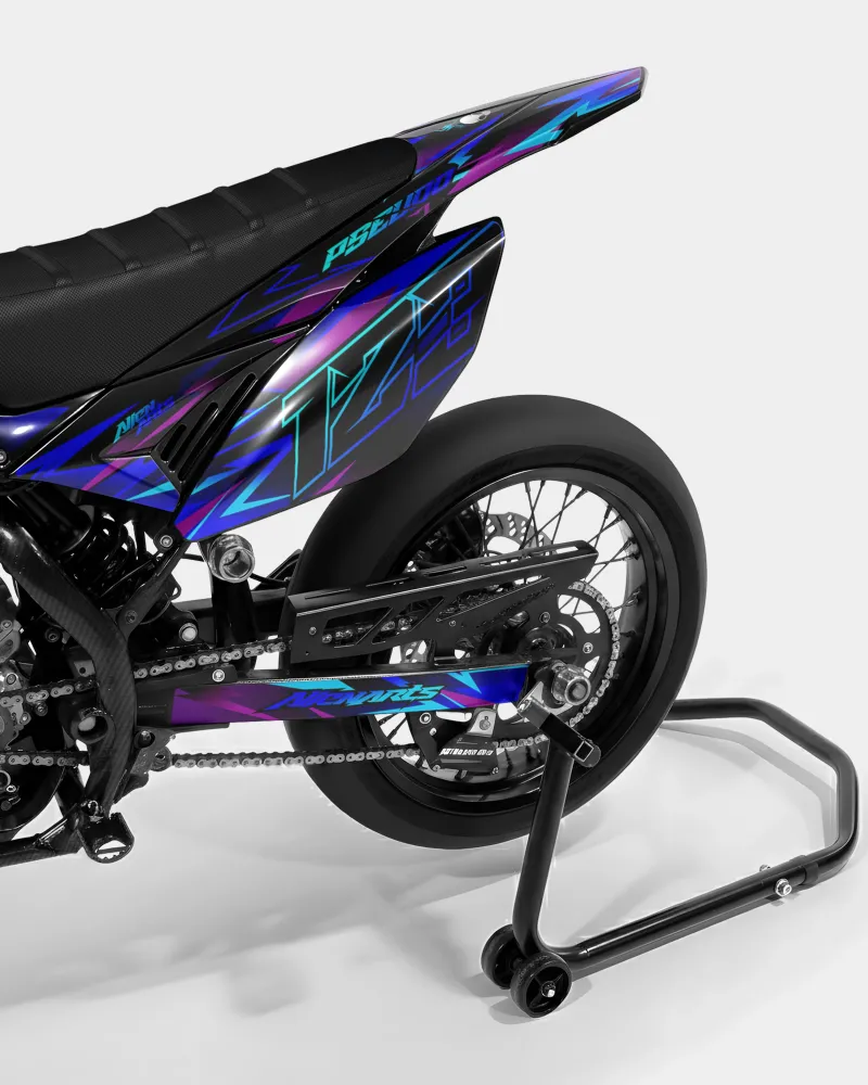 ZÉPHYR - Decoratieset BETA 50cc - Blauw Roze