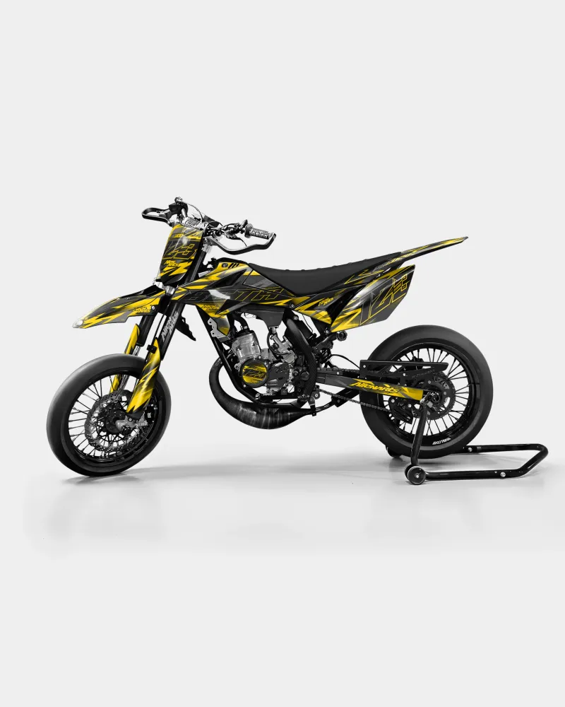 ZÉPHYR - Decoratieset BETA 50cc - Donkergeel
