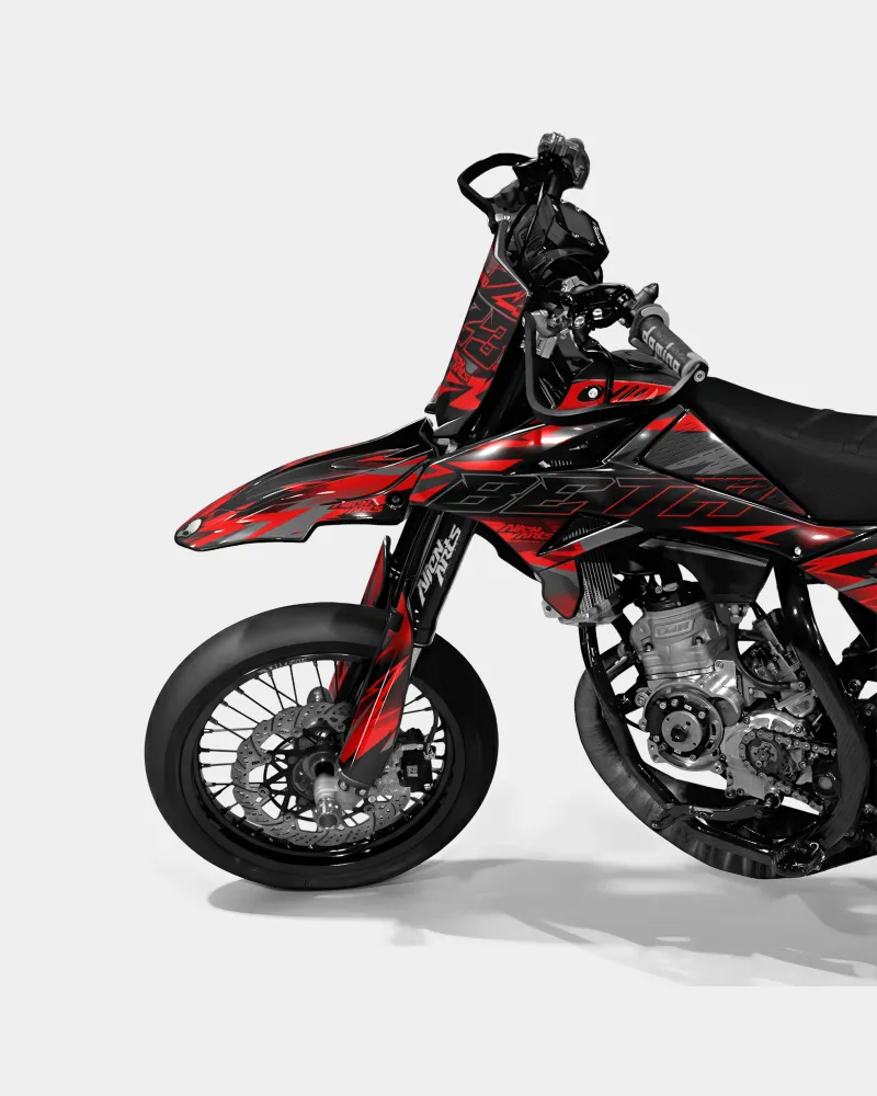 ZÉPHYR - Decoratieset BETA 50cc - Rood