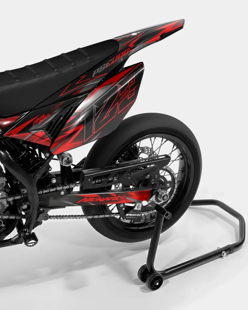 ZÉPHYR - Decoratieset BETA 50cc - Rood