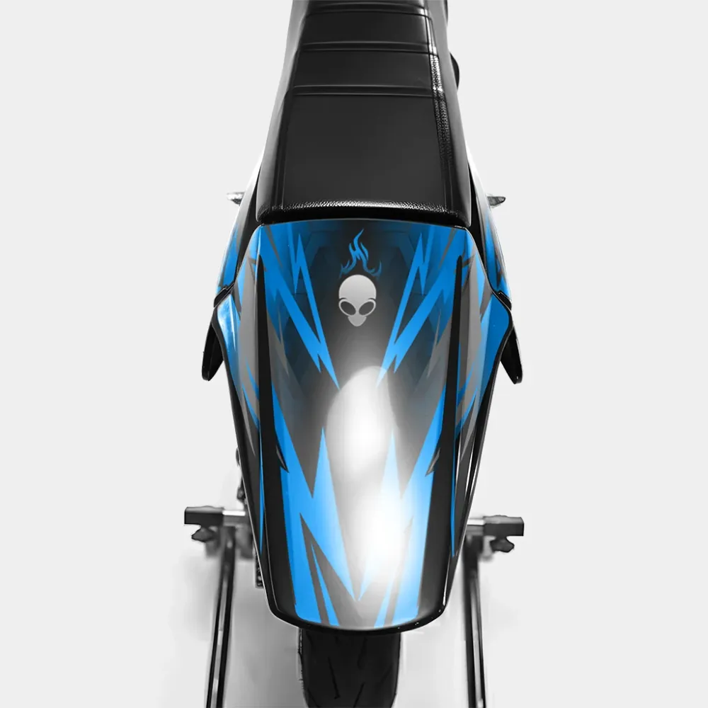 ZÉPHYR - Decoratieset DERBI 50cc - Blauw