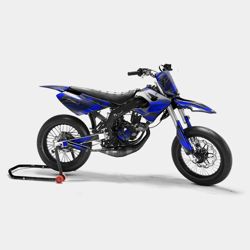 ZÉPHYR - Decoratieset DERBI 50cc - Donkerblauw