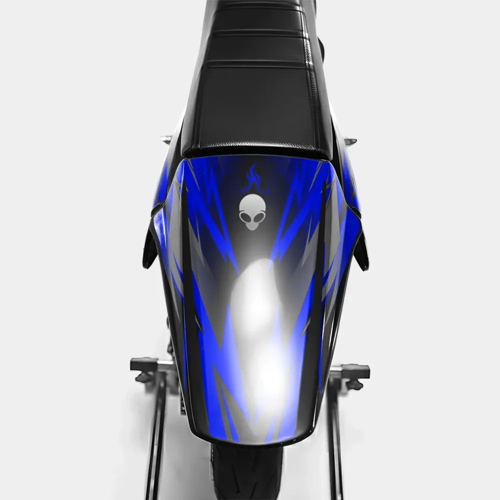 ZÉPHYR - Decoratieset DERBI 50cc - Donkerblauw