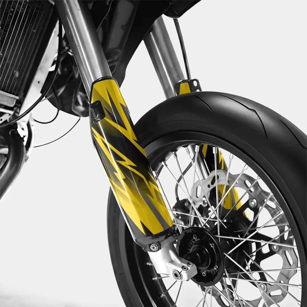 ZÉPHYR - Decoratieset DERBI 50cc - Donkergeel