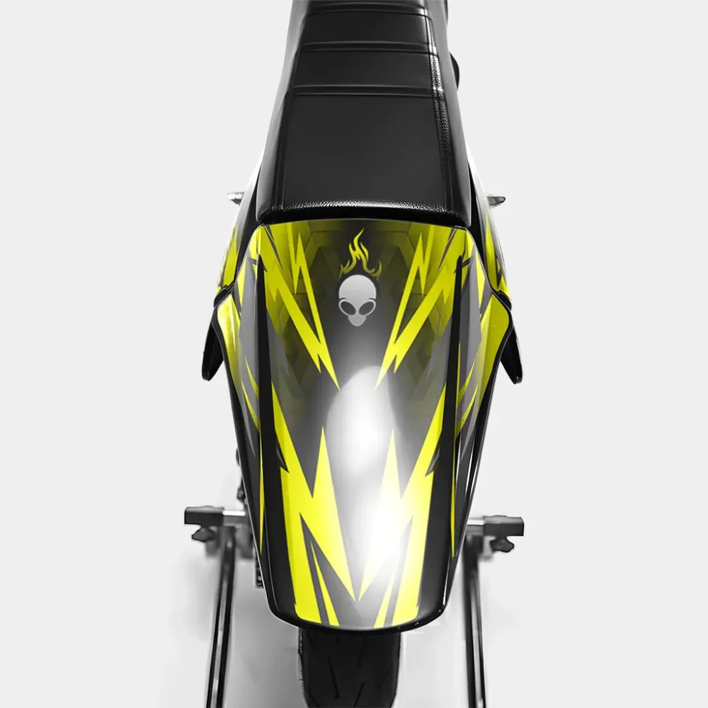 ZÉPHYR - Decoratieset DERBI 50cc - Geel