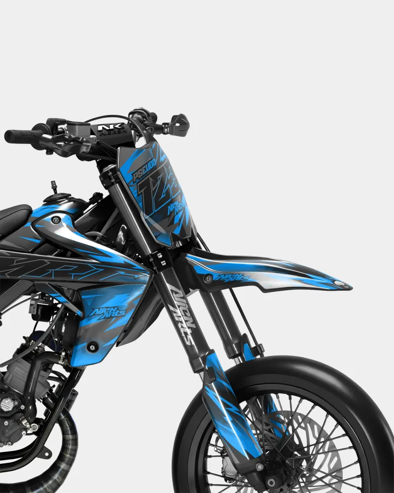 ZÉPHYR - Decoratieset RIEJU 50cc - Blauw