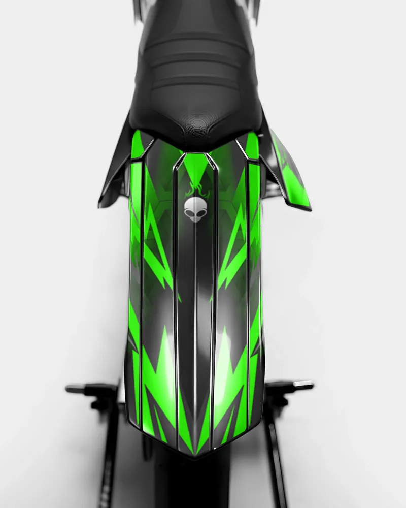 ZÉPHYR - Decoratieset RIEJU 50cc - Groen