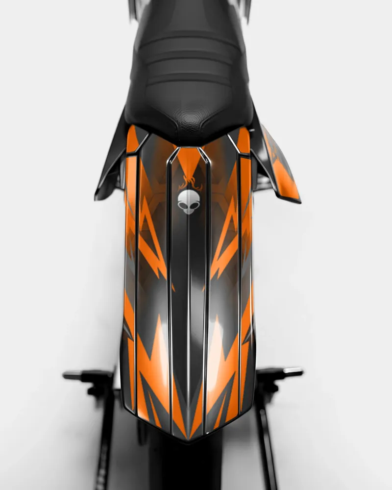 ZÉPHYR - Decoratieset RIEJU 50cc - Oranje
