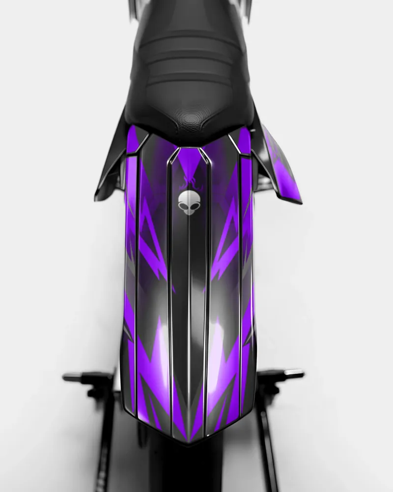 ZÉPHYR - Decoratieset RIEJU 50cc - Paars