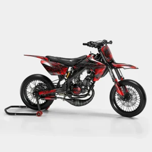 ZÉPHYR - Decoratieset RIEJU 50cc - Rood
