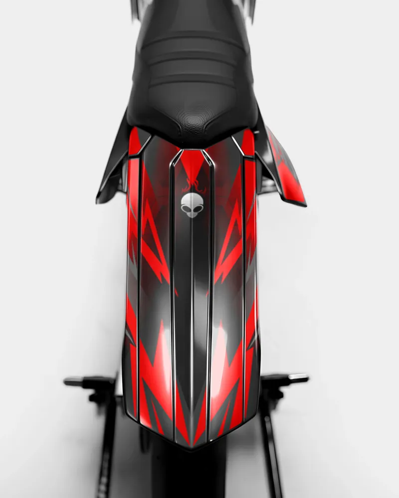 ZÉPHYR - Decoratieset RIEJU 50cc - Rood