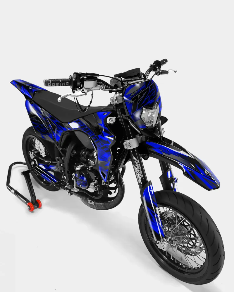 ZÉPHYR - Decoratieset SHERCO 50cc - Donkerblauw