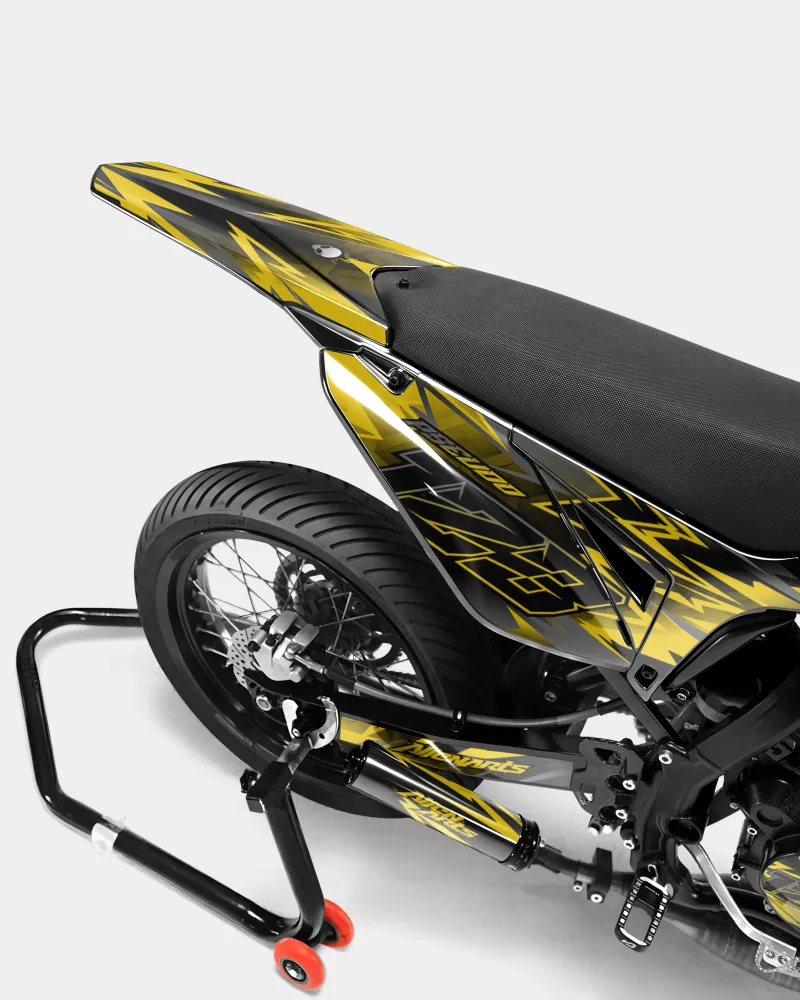 ZÉPHYR - Decoratieset SHERCO 50cc - Donkergeel