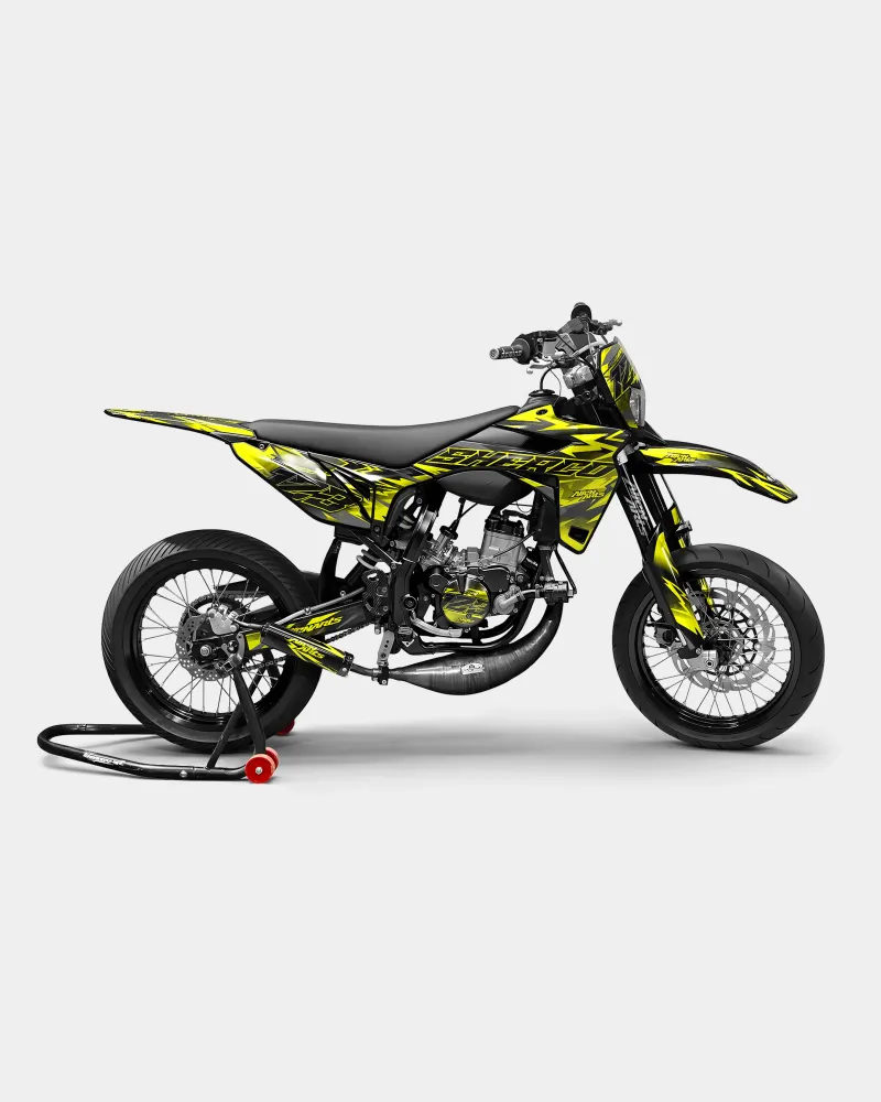 ZÉPHYR - Decoratieset SHERCO 50cc - Geel
