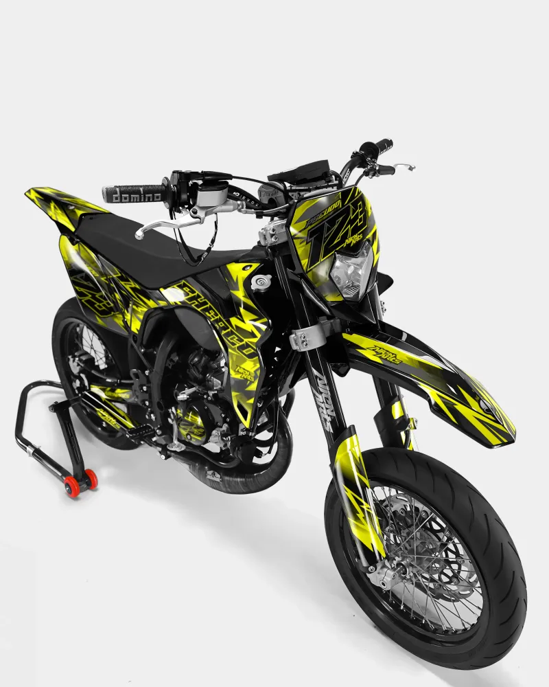 ZÉPHYR - Decoratieset SHERCO 50cc - Geel