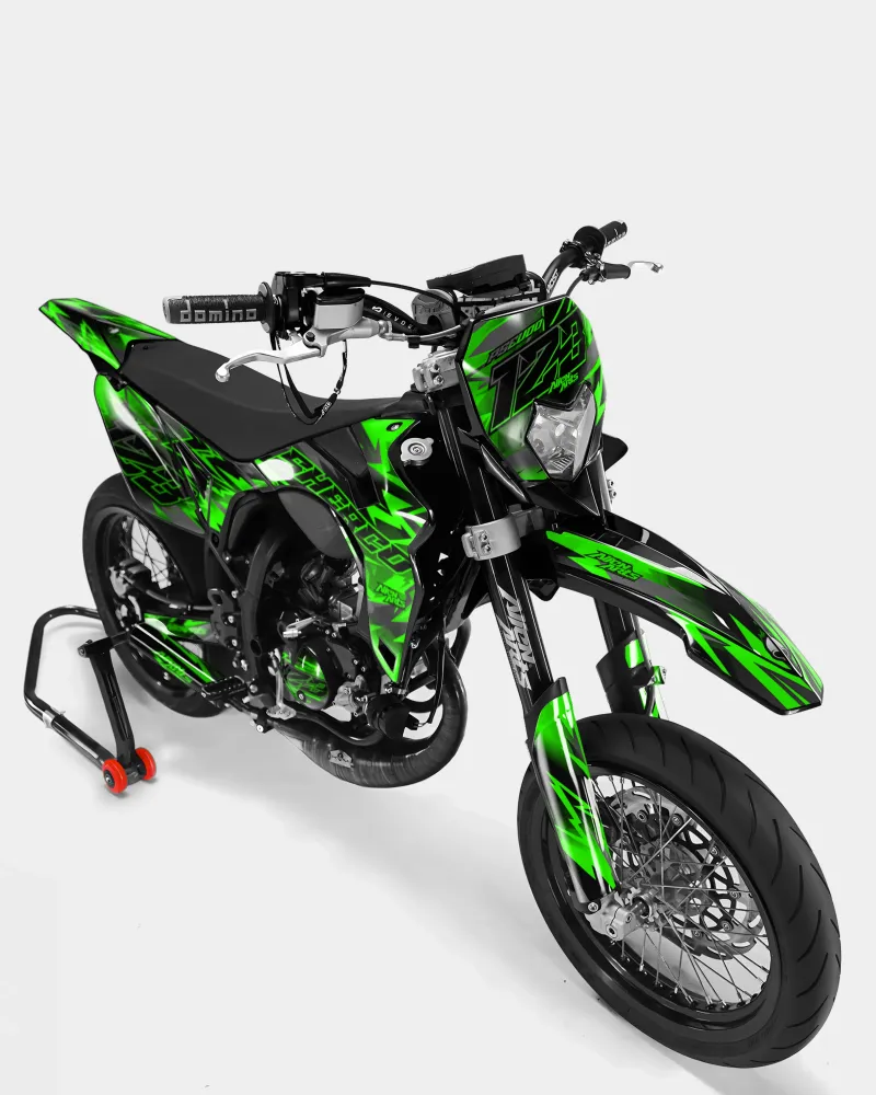ZÉPHYR - Decoratieset SHERCO 50cc - Groen