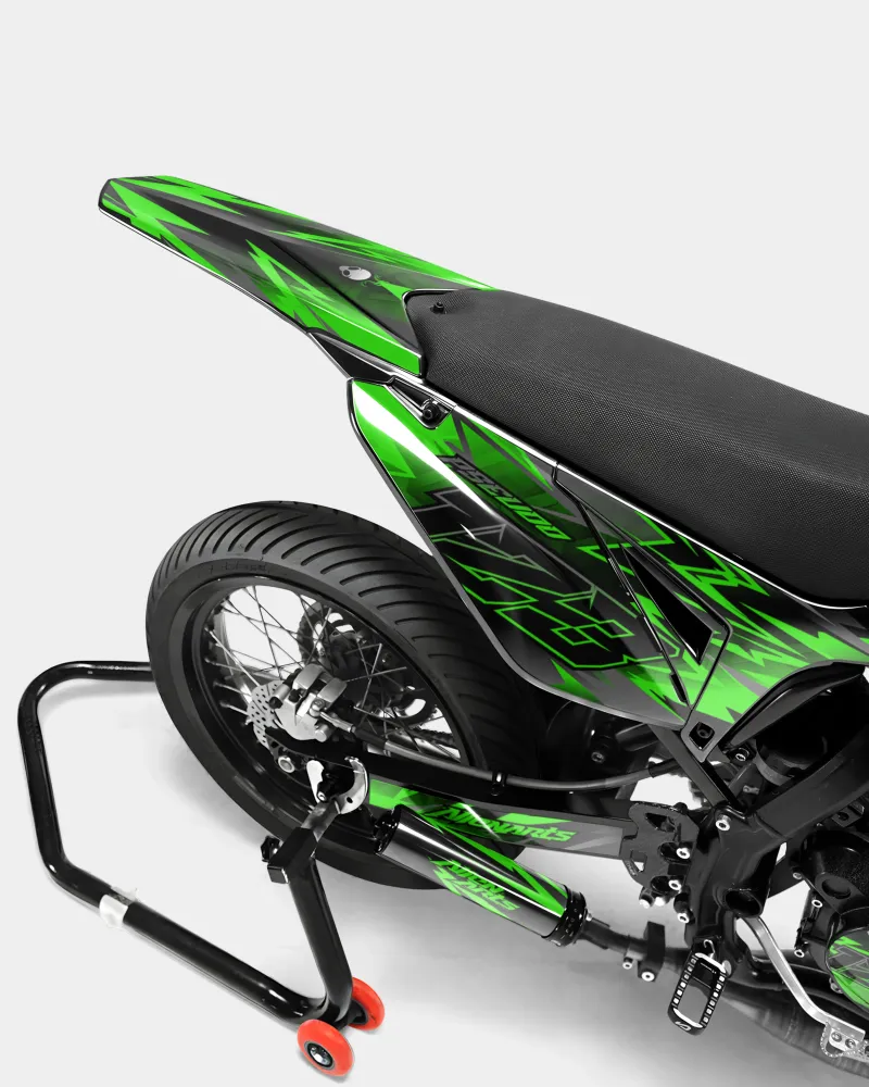 ZÉPHYR - Decoratieset SHERCO 50cc - Groen